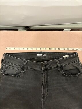 Old Navy High-Rise Black Skinny Jeans with built in warm